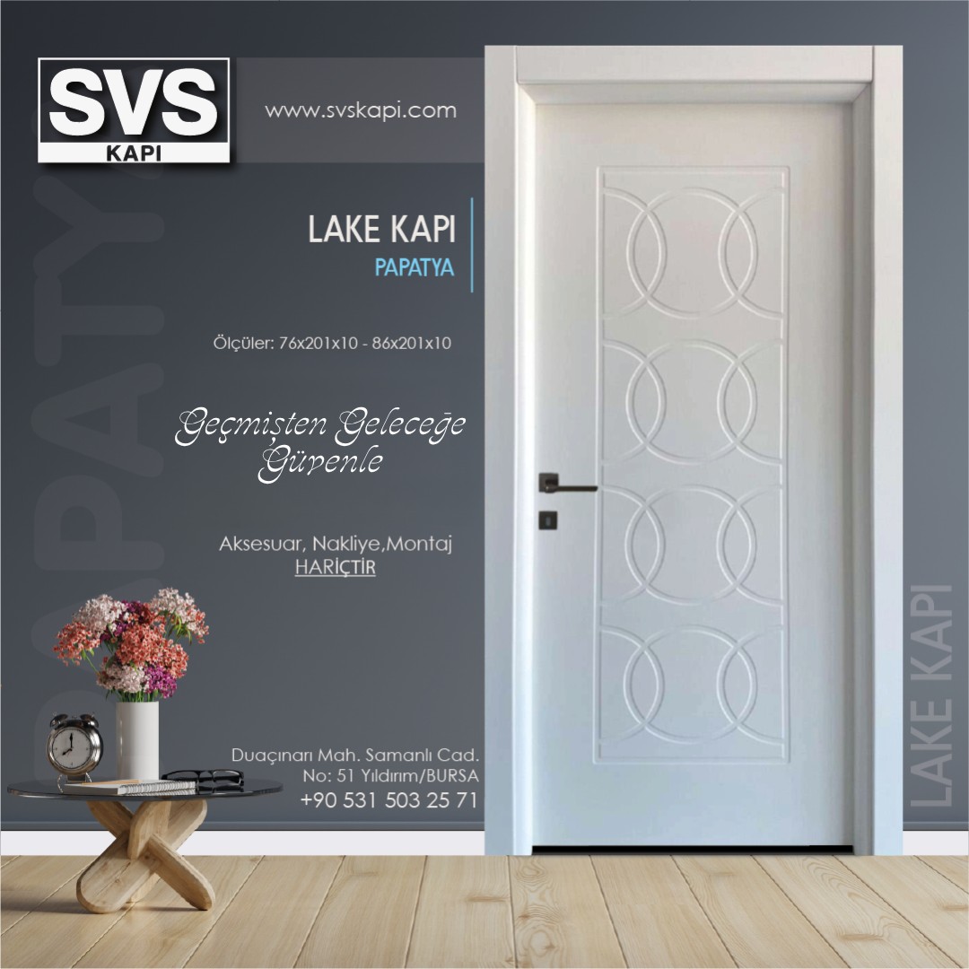 Lake Kapı Papatya (Beyaz) | SVS Kapı Bursa